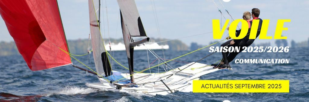 VOILE : actualités de la section - septembre 2025