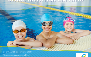 Stage natation enfants de noël