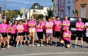 Octobre Rose avec la team course à pied de l’ASMB !