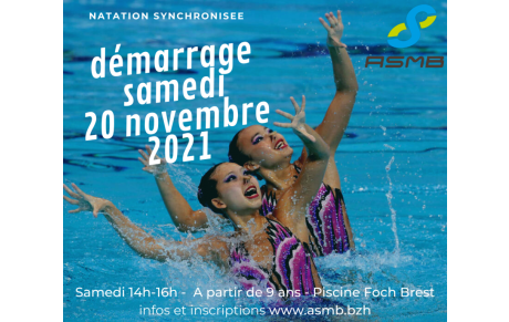 Démarrage natation synchronisée
