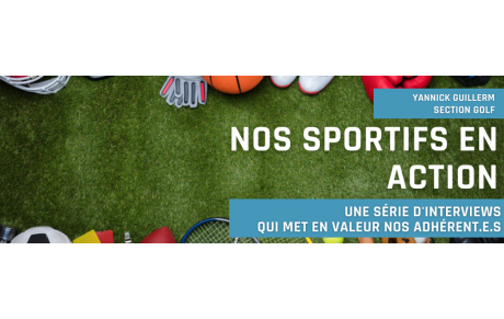 &quot;nos sportifs en action&quot; yannick guillerm