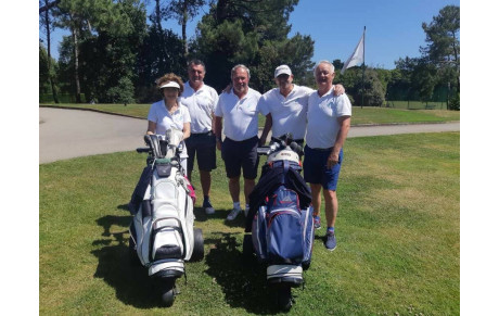 Les golfeurs se régalent ! 