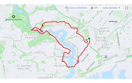 Course à pied : sortie du 25 octobre