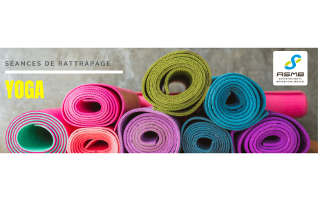 Yoga : séances de rattrapage