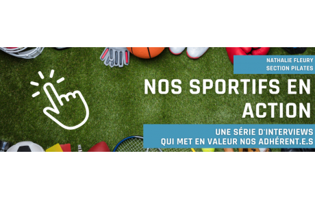 Nos sportifs en action : Nathalie FLEURY