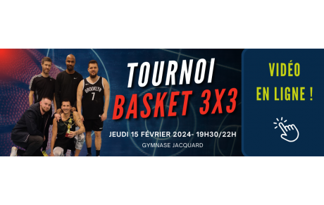 Vidéo soirée Basket 3x3