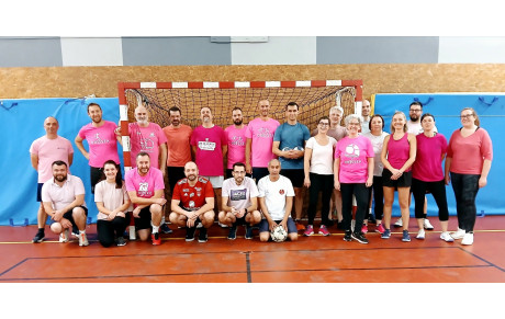 OCTOBRE ROSE avec la team du multisport ASMB👏😃