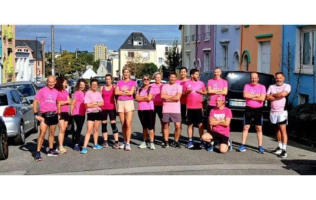 Octobre Rose avec la team course à pied de l’ASMB !