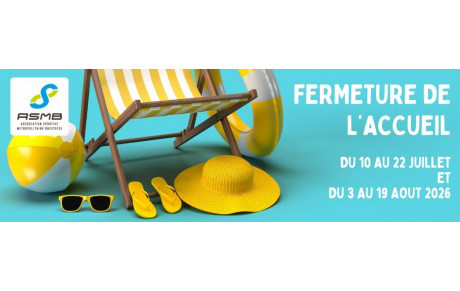 Fermeture de l'accueil