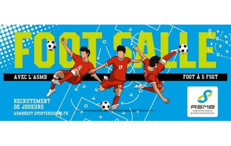 L’ASMB veut créer son équipe de foot à 5 !