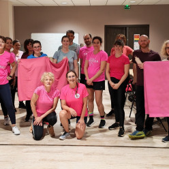 Renforcement musculaire / octobre rose