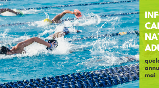 natation adultes : infos calendrier mai-juin