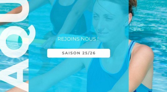 AQUAGYM : prêt à se mouiller ? 