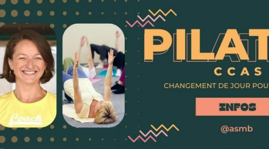 PILATES : Changement de jour au CCAS