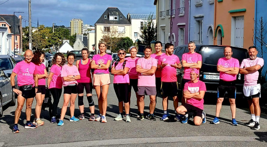 Octobre Rose avec la team course à pied de l’ASMB !