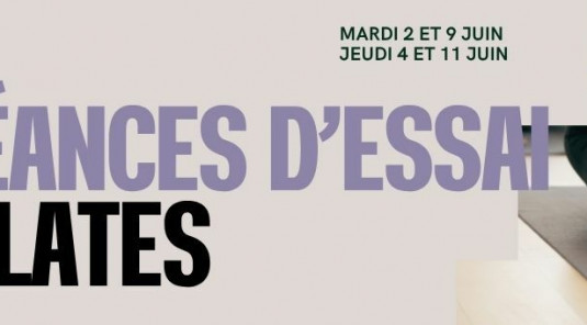 Séances d’essai Pilates – Juin 2026