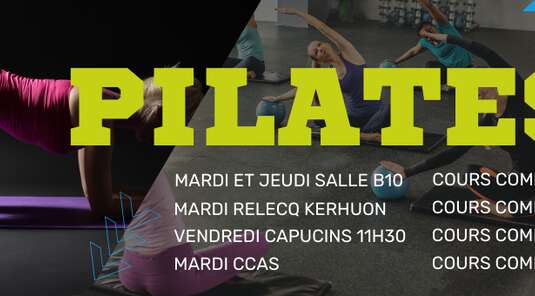 Information cours de pilates